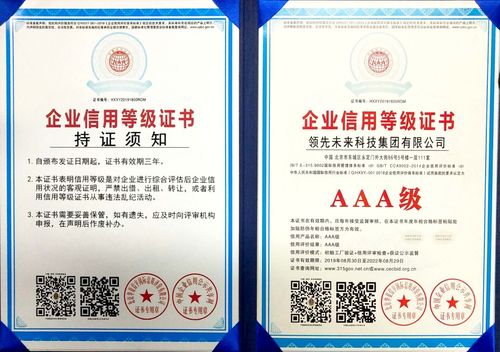 領(lǐng)先未來榮獲“3·15全國產(chǎn)品和服務(wù)質(zhì)量誠信示范企業(yè)”稱號，信息咨詢服務(wù)再獲行業(yè)認(rèn)可